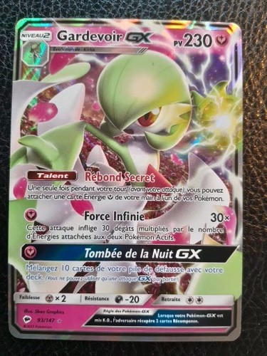 Carte pokémon gardevoir - carte,