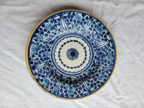 Ancienne assiette faïence