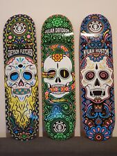 Element Skull - Set of 3 Skate Deck