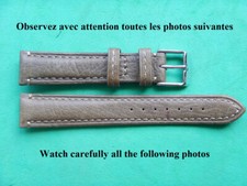 18 mm BRACELET CUIR VACHETTE