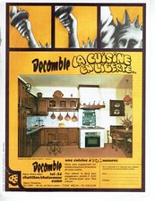 Advertising 0722 1974 Equipped Kitchen Freestanding Decumble