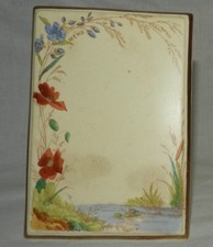 Porte-menu ancien (Faïence