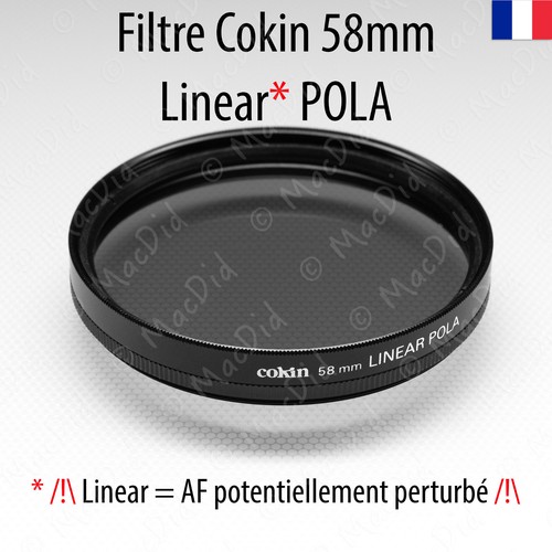 Filtre polarisant linéaire