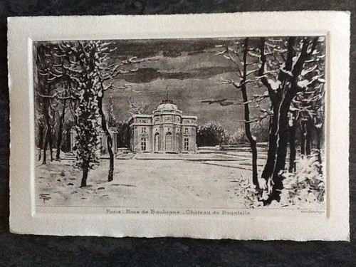 Paris bois boulogne chateau - boulogne,