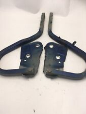 Pair Of Bonnet Hinge In Blue From a Mini R50 R52 R53 01-06