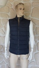 Doudoune sans manche bleu marine marque Sauvage Poésie (tro)