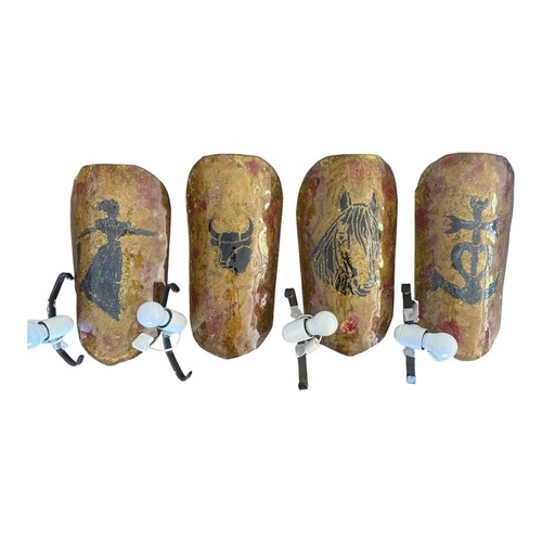 Lot appliques murales verre - lot,