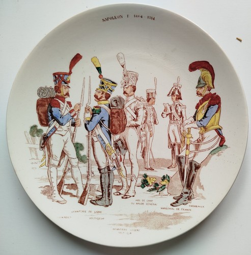 Assiette parlante napoleon - parlante, ier