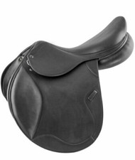 Nouvelle selle d'équitation de saut d'obstacles tout usage en cuir Freeny
