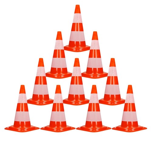 Cônes signalisation routière