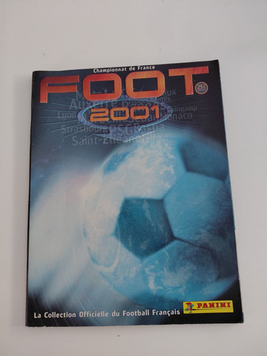 Album foot 2001 panini - 2001,