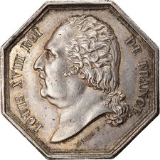 France, Jeton, Louis XVIII