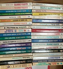 Complete Hercule Poirot (1-38) paperback collection set by Agatha Christie