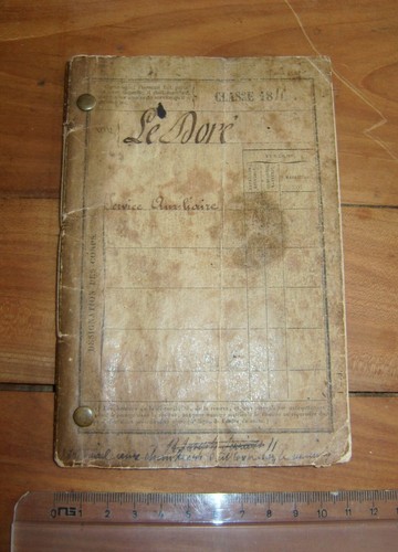 Livret militaire ancien - livret,