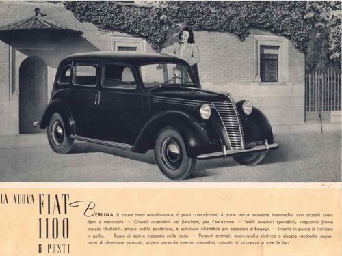 Catalogue brochure fiat 1100 - catalogue,