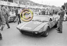 Racing Original 35mm Negative F1 Herbert Müller - de Tomaso 1972 Spa 1000 km