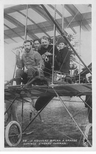 Aviateur henry farman le - henry,