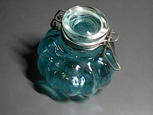 Petit bocal armature verre - bocal,