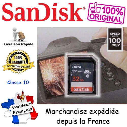Sandisk carte mémoire - sandisk, sd