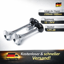 Klaxon à Air 12/24V Chromé