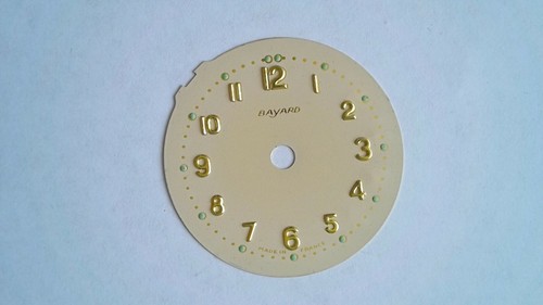 Vintage cadran reveil - cadran,