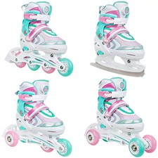 Roller Lia Plus + patin à roulette + patin à glace + triskate Enfant Mixte Rave