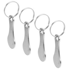  4 Pcs Chariot À Roulettes Pour Les Courses Jeton De Caddie Mini Panier