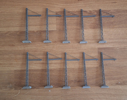 Jouef poteaux 10 supports - jouef,