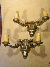 Ancienne paire d'appliques