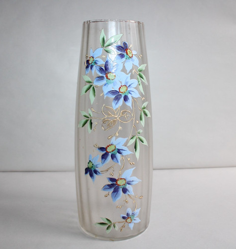 Ancien vase verre - vase,