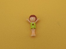 Polly Pocket - 1 Figurine Rose - From 1996 Rides 'n Surprises Fun Fair Vintage