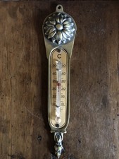 ancien petit thermometre mural