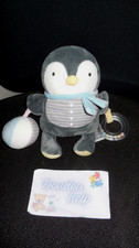doudou peluche pingouin