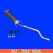 Opel Astra G (T98) Cabriolet Coupé 1.6 1.8 Silencieux Central + Kit De Montage