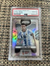 2018 Panini Prizm World Cup Silver Lionel Messi #1 Gem Mint PSA 10 Rare