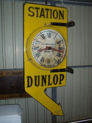 Repro cadran horloge dunlop - repro,