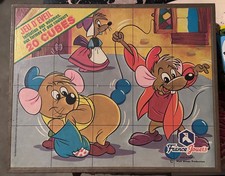 Jeu de cubes disney Cendrillon