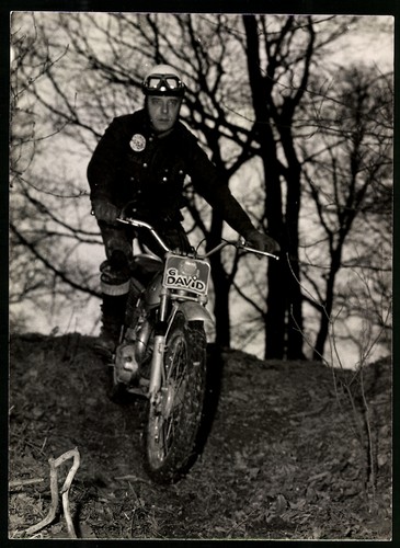 Photographie moto bultaco - photographie,