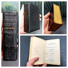 1850 - La SAINTE BIBLE Qu Contient L Ancien et le Nouveau Testament - Ostervald