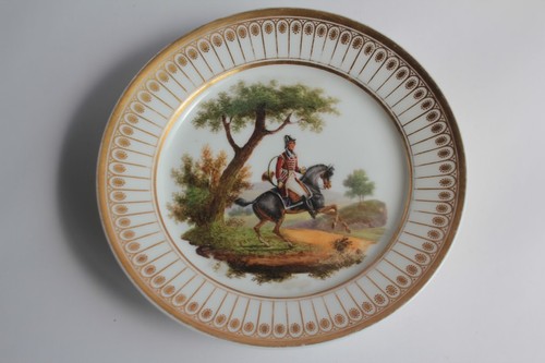 Assiette porcelaine vieux - assiette,
