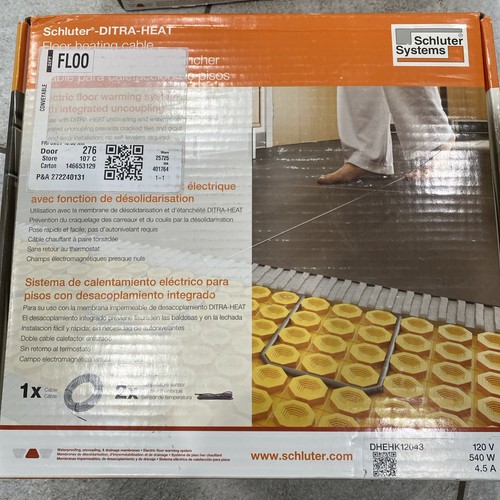 Schluter ditra heat heating - schluter, ditra-heat
