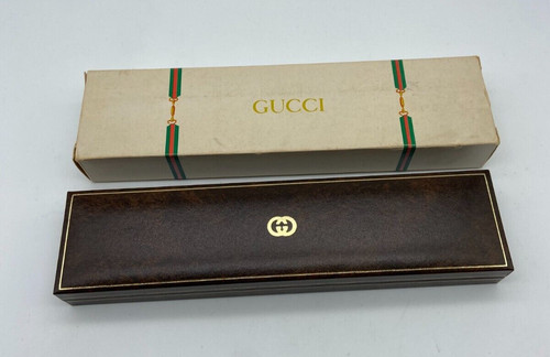 Gucci vintage long brown watch - long,