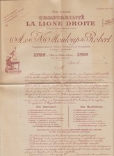  PROSPECTUS + BOOKLET "ECOLE DE COMPTABILITE / LYON"