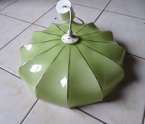 Lustre verre art - verre, deco