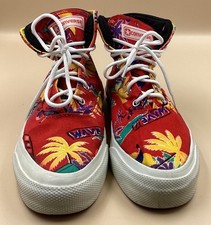Vintage Converse Tropical Hi -Top Sneakers RARE  Size 8-8.5