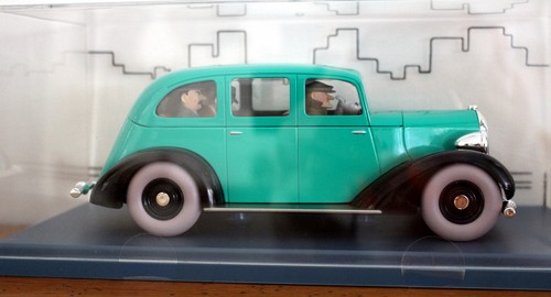Voiture tintin hachette - tintin, "hachette