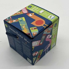 Djeco 28 Piece Animal Dominoes Puzzle/Game VGUC