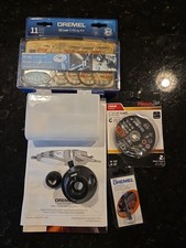 11 Piece Dremel EZ Lock Cutting Kit EZ688-01  Plus 654 case Extras Please Read.