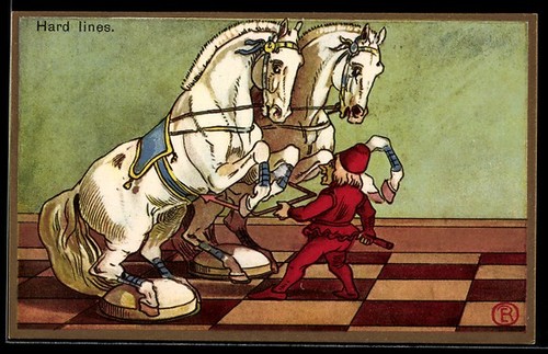 Carte postale échecs une - postale,