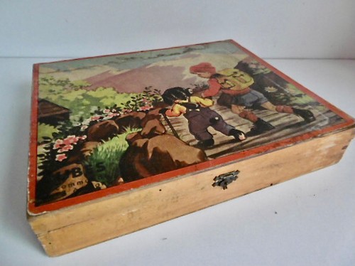 Ancien jeu cubes - ancien, de